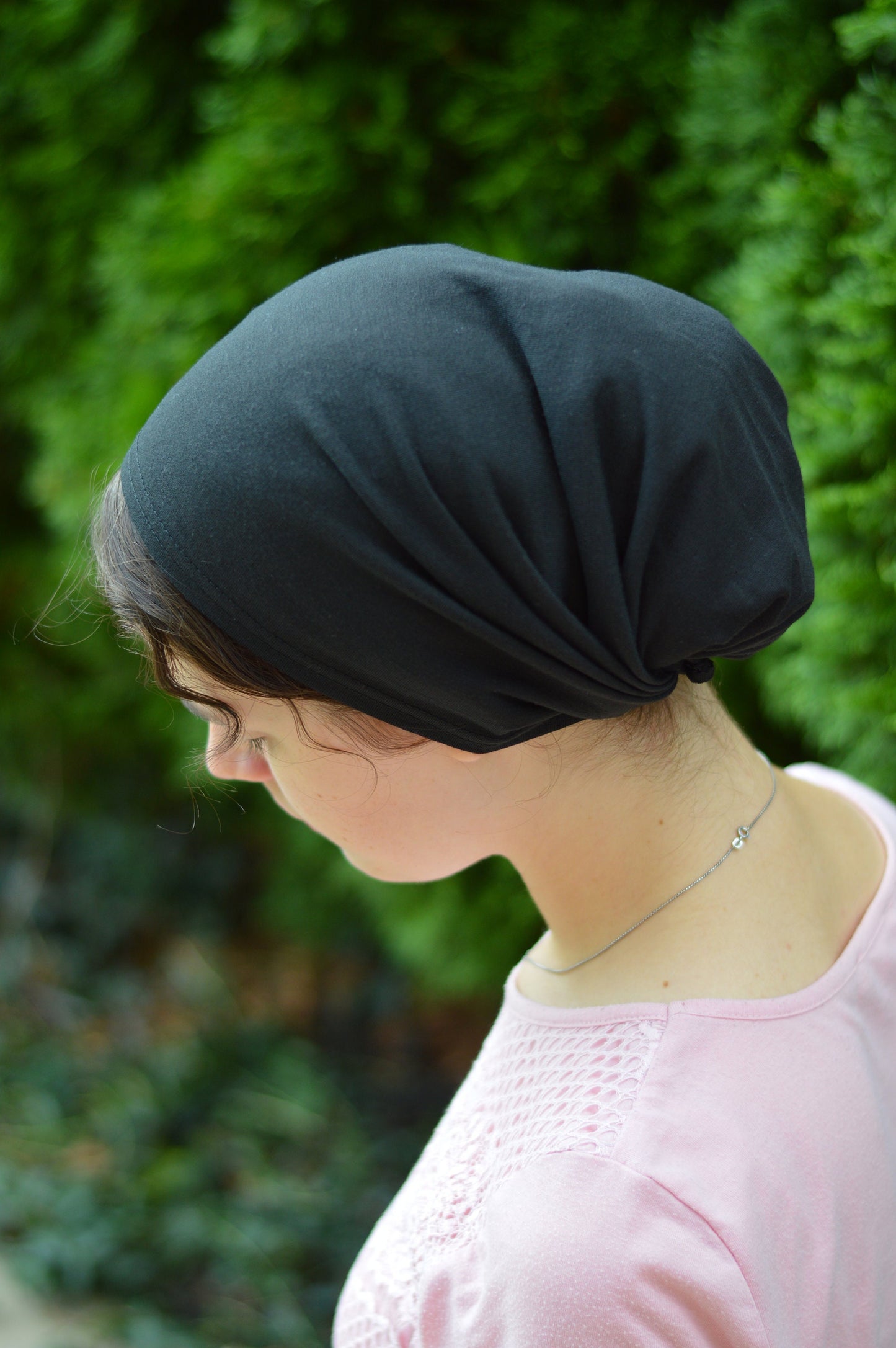 PDF Sewing Pattern and Tutorial - Full Coverage Headcovering Snood
