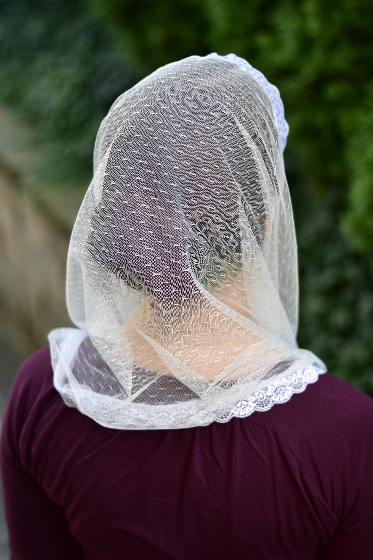 Lightweight Tulle Infinity Veil