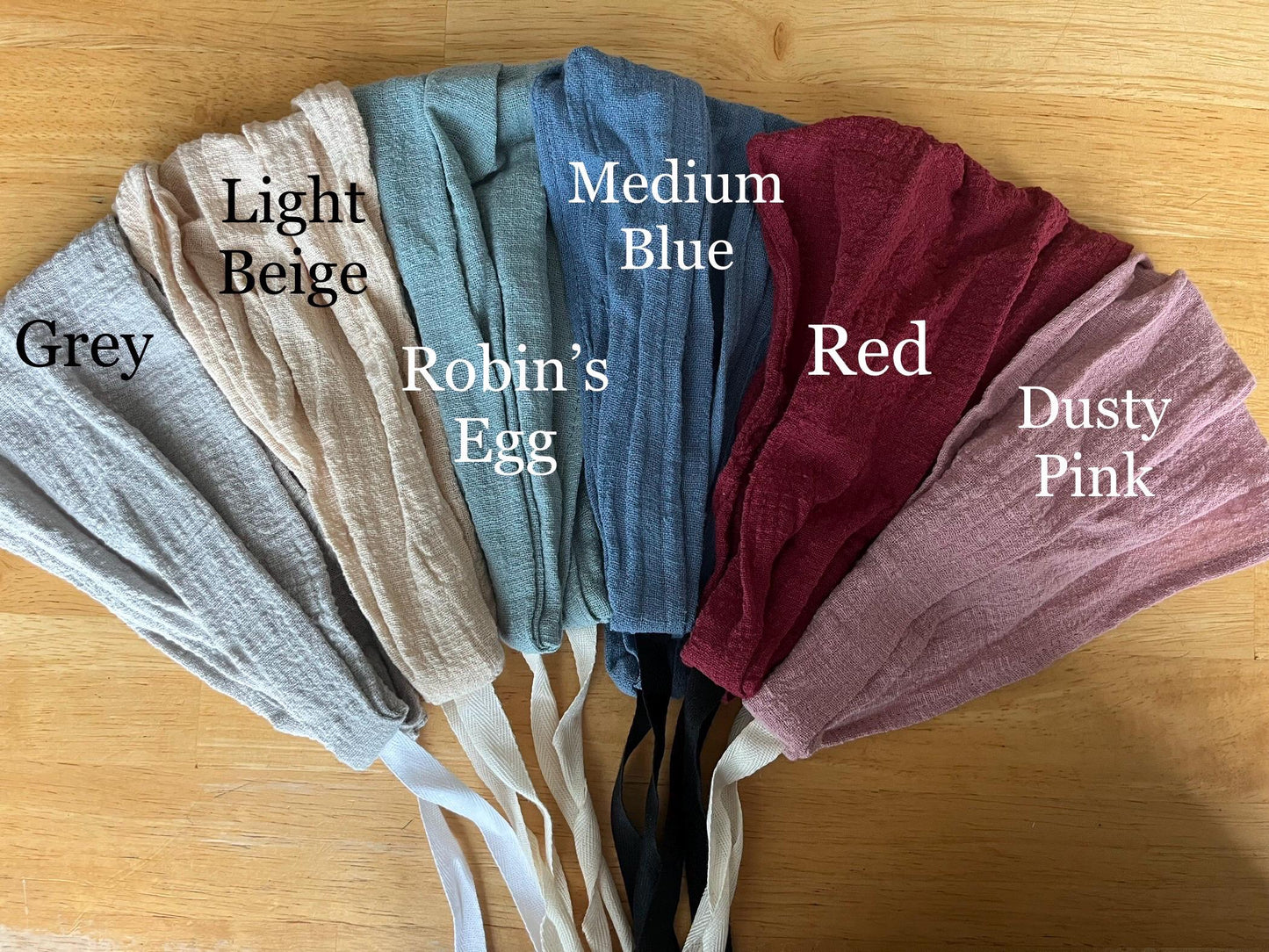Linen Headband: 8 inch Headcovering