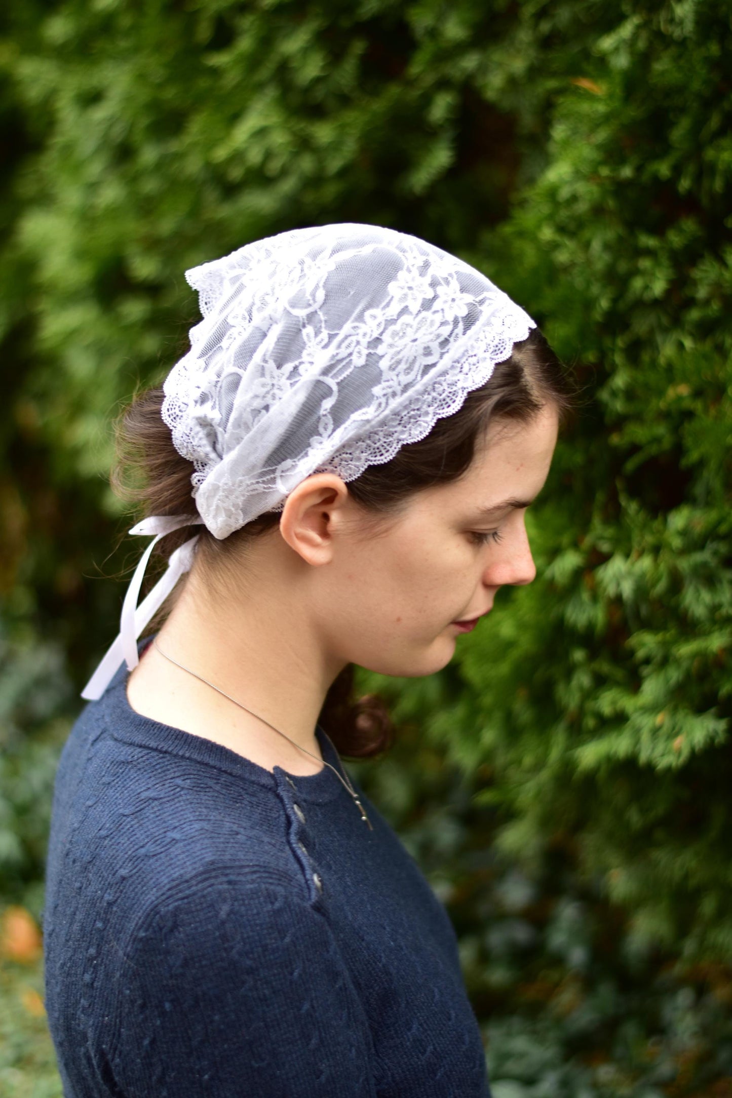 Stretch Lace Headband: 9 inch Headcovering