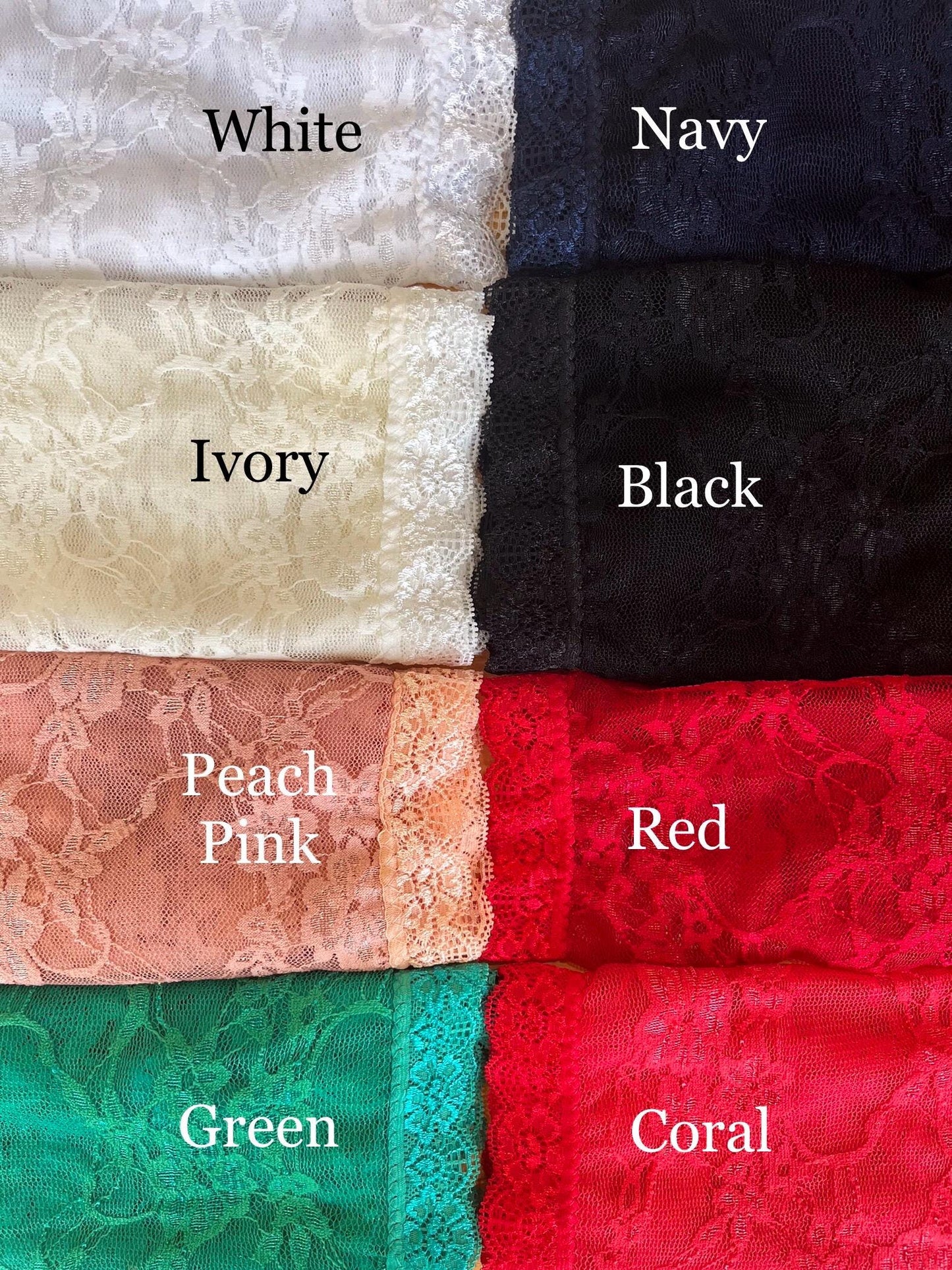 Stretch Lace Full Coverage Headcovering