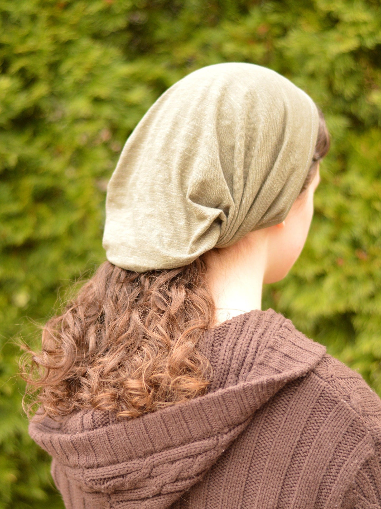 PDF Sewing Pattern and Tutorial - Full Coverage Headcovering Snood
