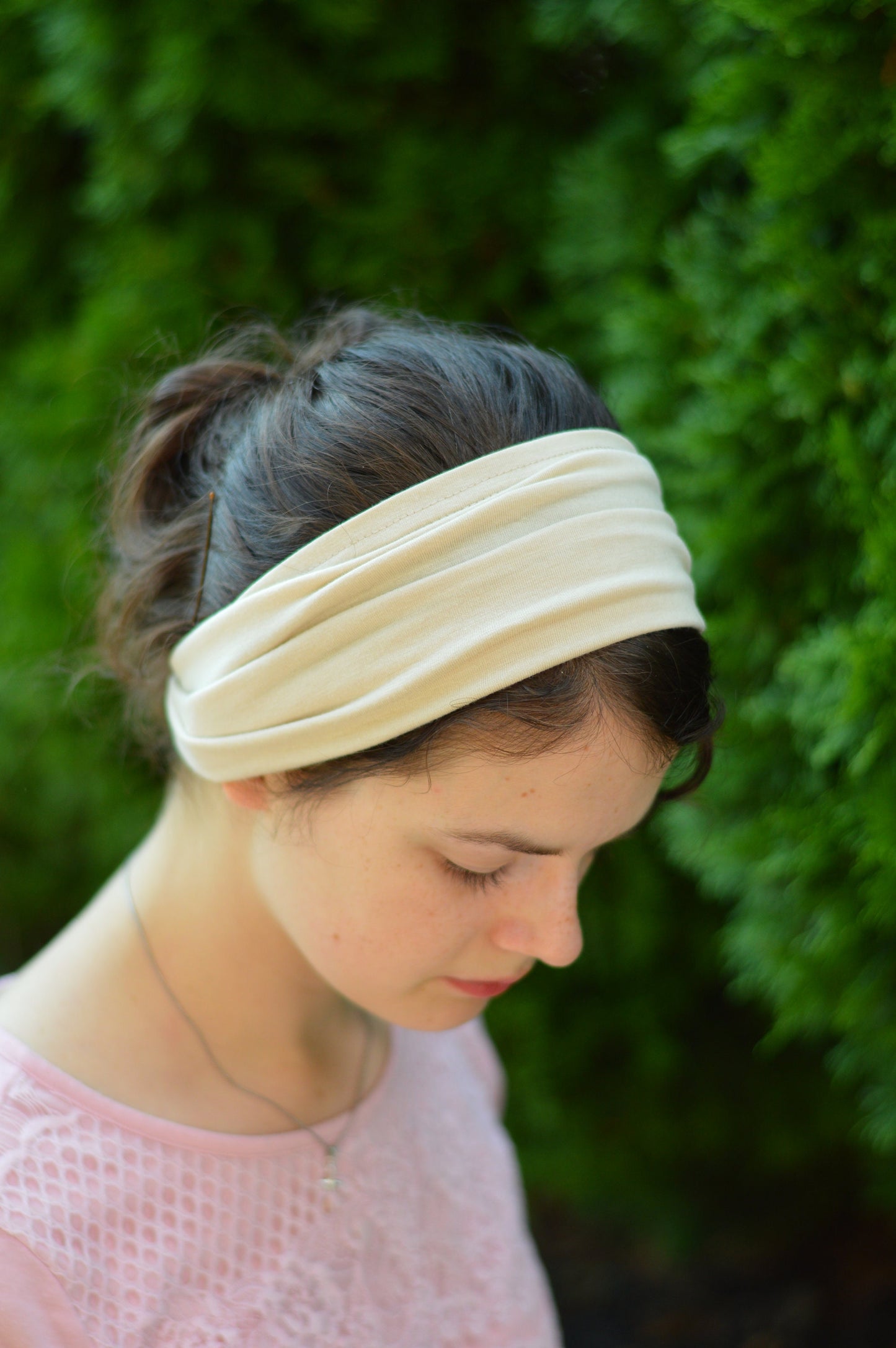 Soft Knit Wide Headband Headcovering