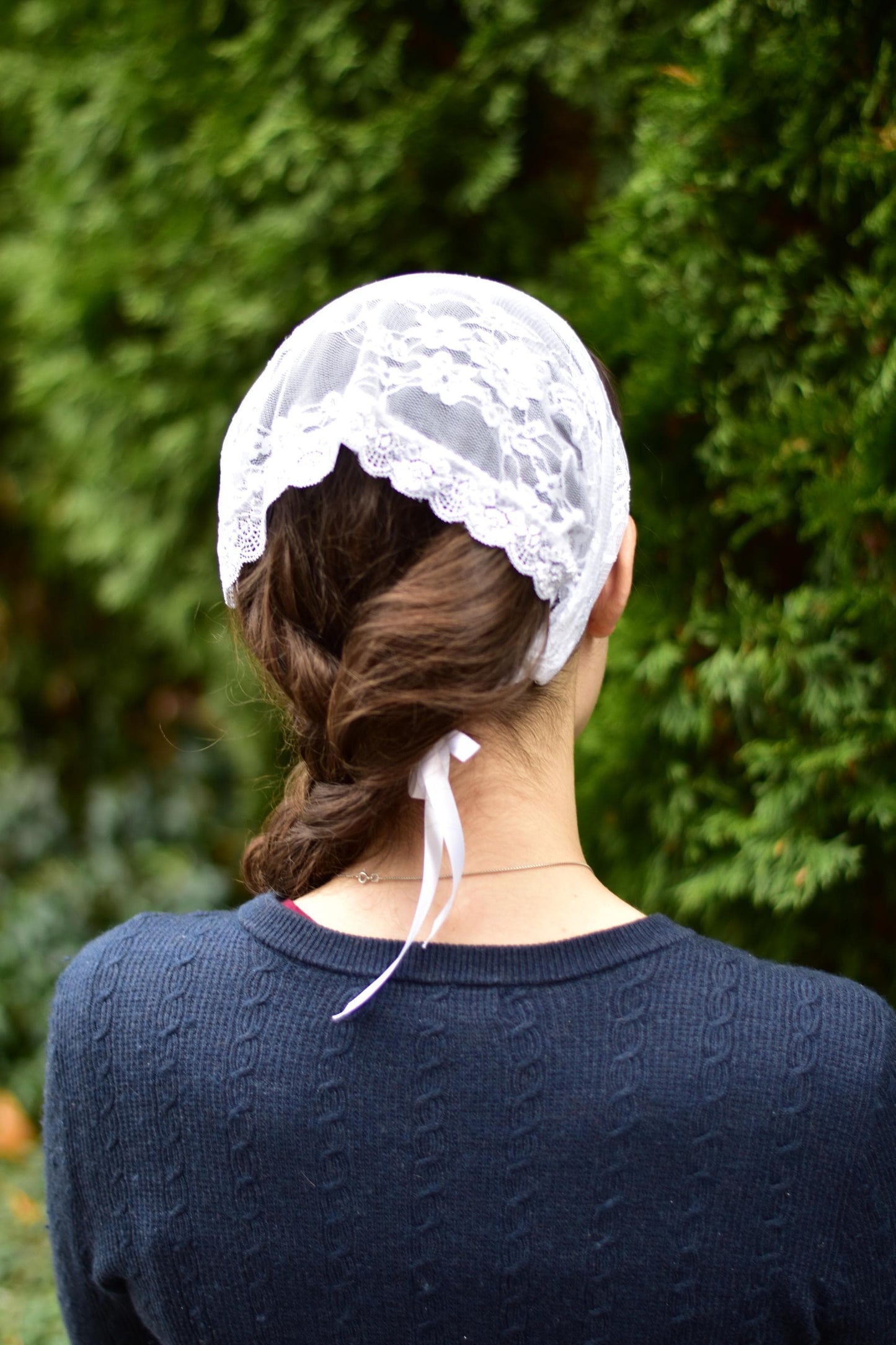 Stretch Lace Headband: 9 inch Headcovering