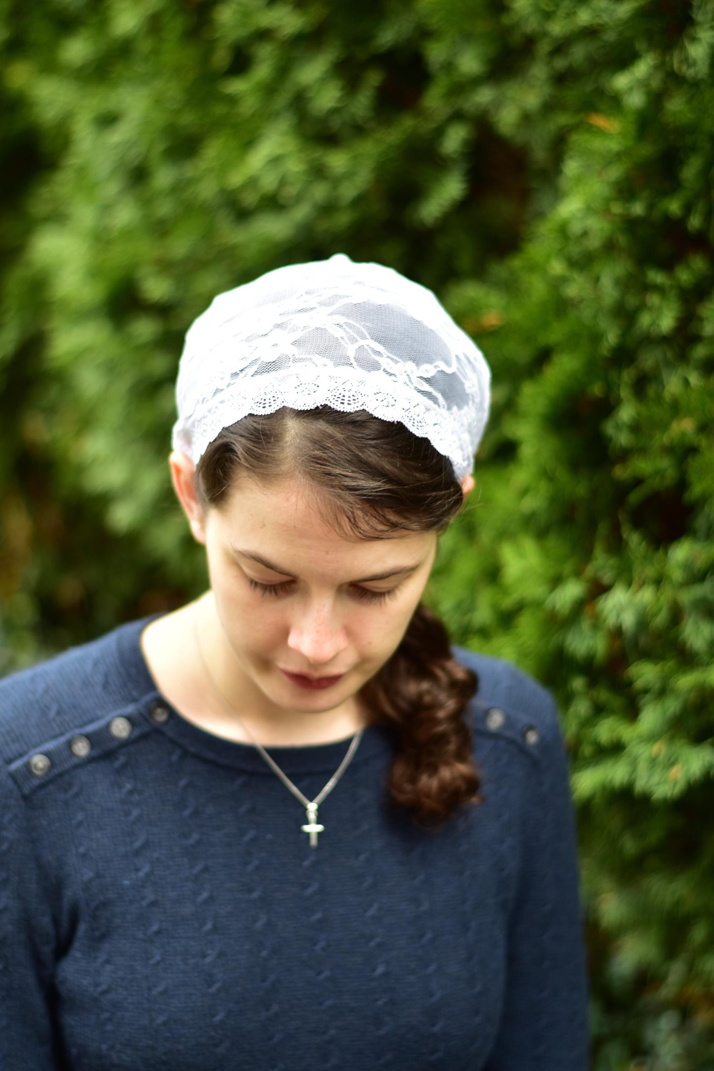 Stretch Lace Headband: 9 inch Headcovering