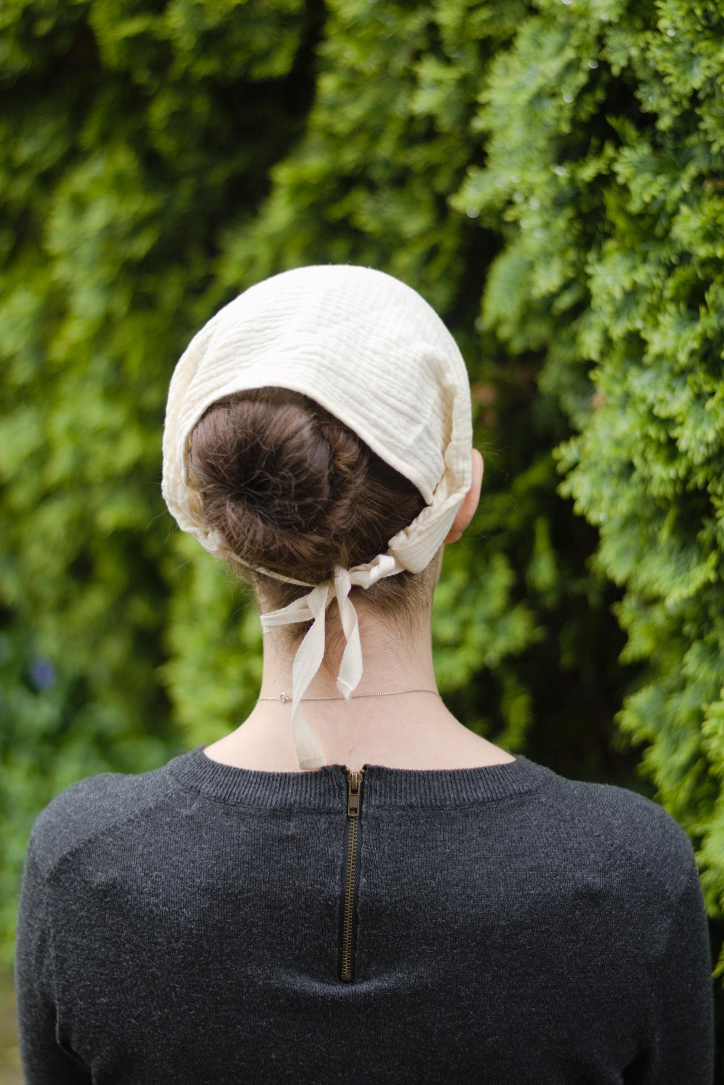 Cotton Muslin - 8 inch Headband Headcovering