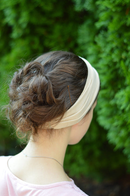 Soft Knit Wide Headband Headcovering