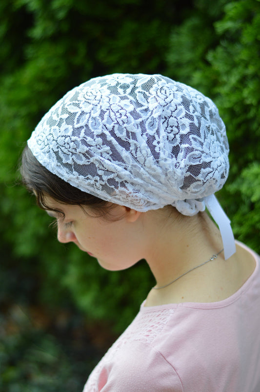 PDF Sewing Pattern and Tutorial - Full Coverage Headcovering Snood