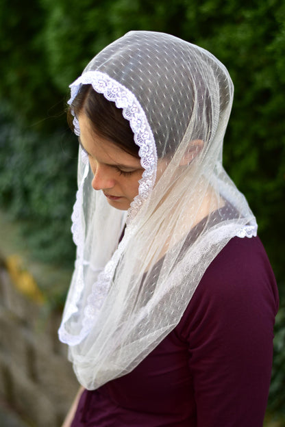 Lightweight Tulle Infinity Veil