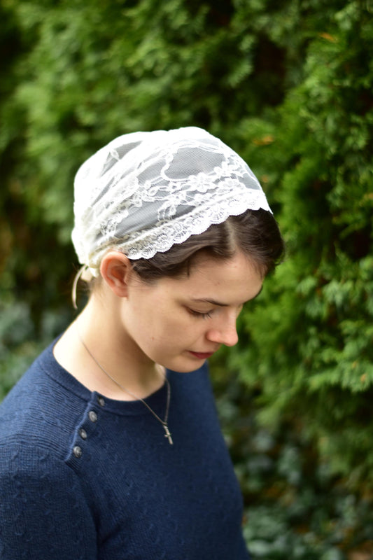 Stretch Lace Full Coverage Headcovering