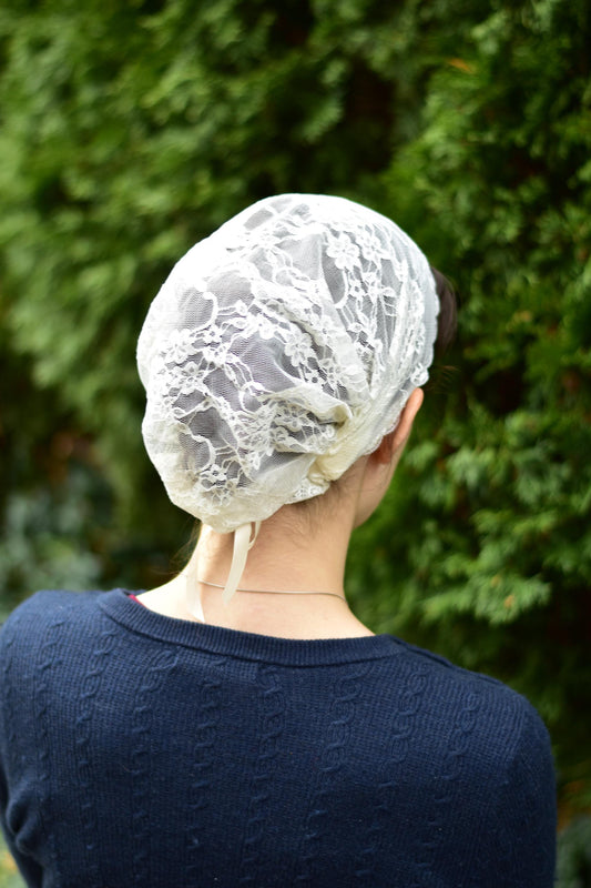 Stretch Lace Full Coverage Headcovering
