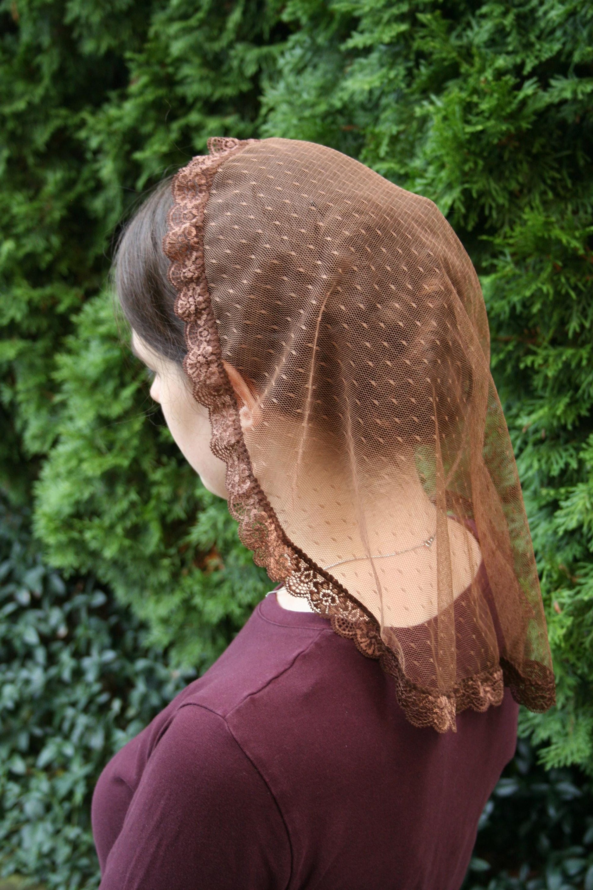 Lightweight Tulle Princess Veil Chapel Cap