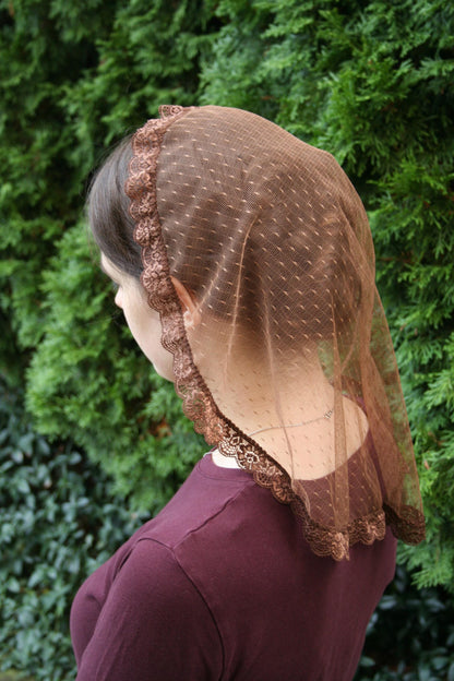 Lightweight Tulle Princess Veil Chapel Cap