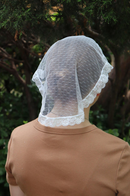 Lightweight Tulle Princess Veil Chapel Cap